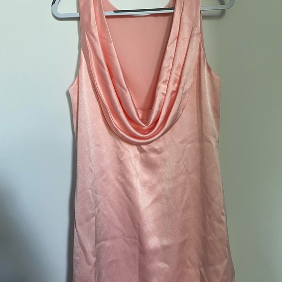 NWT alice + olivia Lita Cowl Back Shift Dress - Picture 5 of 6